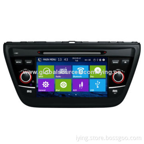 Car DVD Player for Suzuki 2014 SX4,S-cross, Built-in Bluetooth Microphone Function